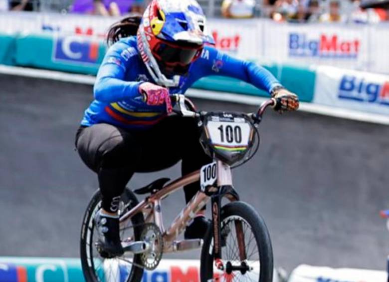 Mariana Pajón sale por su cuarto título mundial de BMX