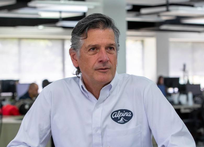 Ernesto Fajardo es el presidente de Grupo Alpina. FOTO Juan Antonio Sánchez