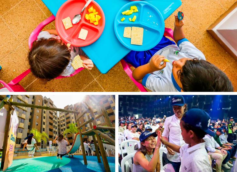 Buen Comienzo, Parceros y vivienda propia para las familias son pilares del gobierno de Federico Gutiérrez. Fotos: Cortesía