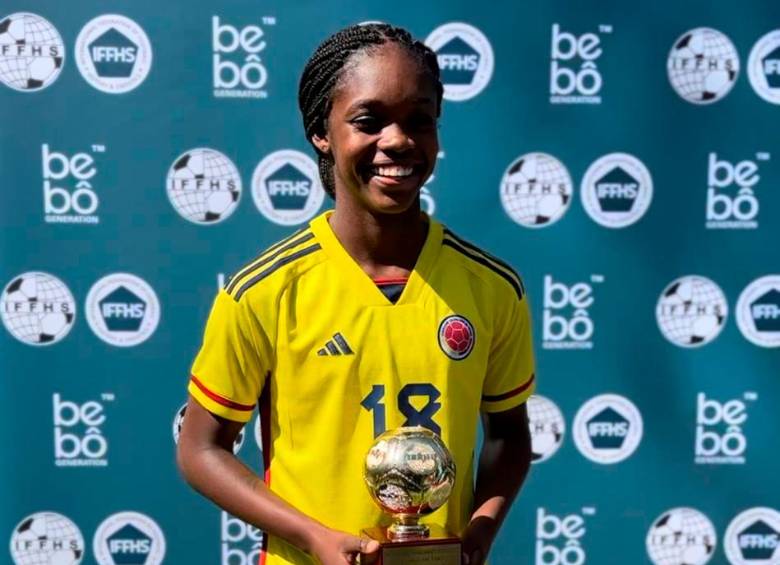 Linda Caicedo juega en el Real Madrid desde febrero de este año. Con el cuadro madrileño ha marcado un gol. FOTO: TOMADA DEL TWITTER DE @iffhs_media