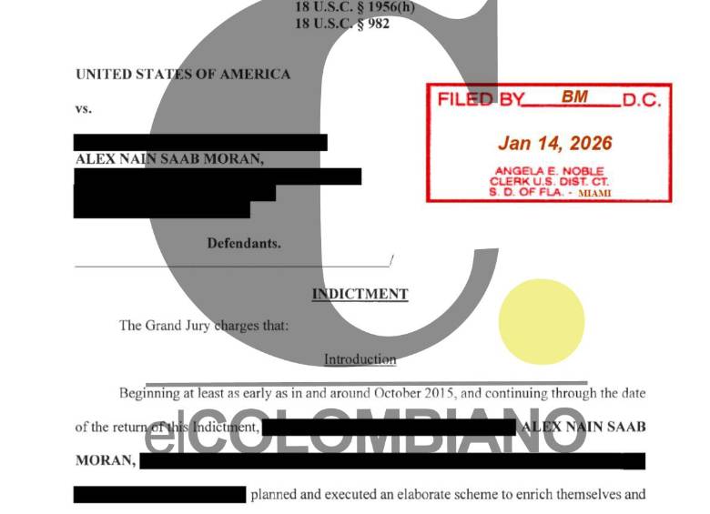 Esta es la acusación contra Alex Saab en una corte de Florida: conspiración para lavar dinero, sobornos y empresas fantasma