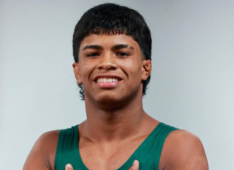 Kevin Gómez, el antioqueño con corazón de luchador y alma de campeón. FOTO MANUEL SALDARRIAGA