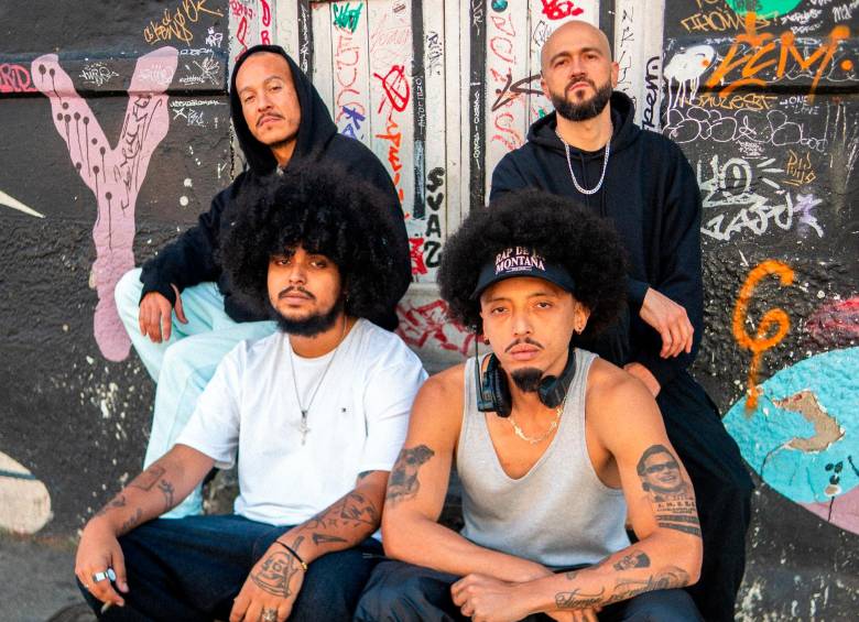 De izquierda a derecha arriba, Ily Wonder y Juan Sinatra. Abajo Oblivion’s Mighty Trash y Mañas Rufino. Foto Cortesía. 