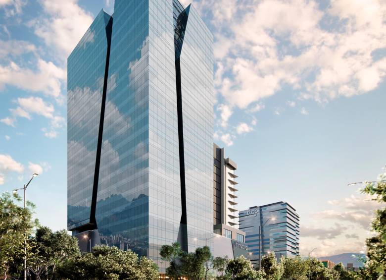 La imponencia de las torres de Rivana se hace notar en el sector Industriales. Foto: Cortesía