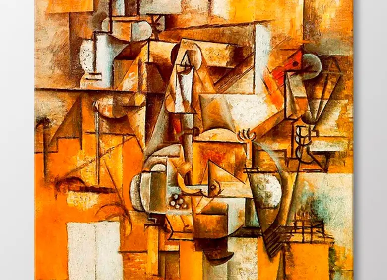 Paloma con guisantes, de Picasso fue una de las obras robadas por el ‘Hombre araña’ de París. Foto cortesía. 