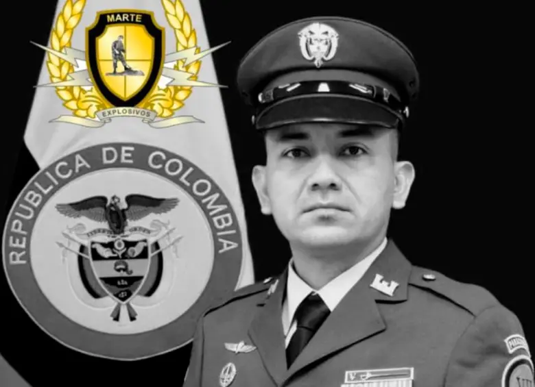 El sargento segundo César Pardo fue otra víctima de la guerra que se libra en el Norte de Antioquia. FOTO: CORTESÍA