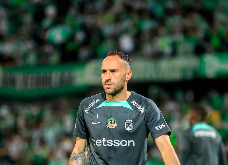 La experiencia de David Ospina es determinante en el rendimiento de los verdes. Estuvo fuera más de un mes. FOTO Camilo Suárez