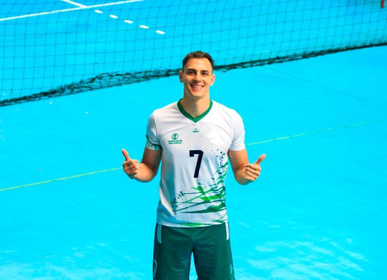 Andrés Felipe Piza se ilusiona con la clasificación de Colombia a los Juegos Olímpicos 2028. FOTO CAMILO SUÁREZ