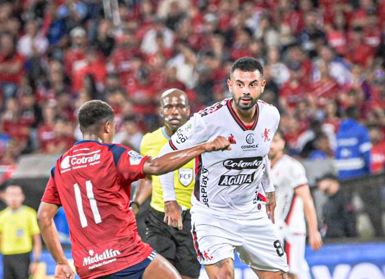 Cardona volvió el segundo semestre de 2023, proveniente del Racing Club de Argentina. FOTO: @AmericadeCali