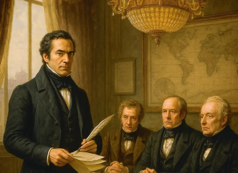 Los ingleses, suecos y alemanes que aterrizaron en estas tierras después de 1820 desataron la fiebre de la minería con su tecnología y conocimiento. IMÁGENES REALIZADAS CON IA