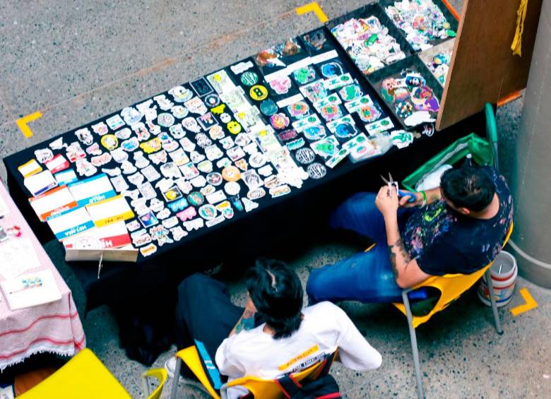 Unas 20 marcas por día estarán en esta edición de Stickerland Medellín. FOTO Camila Gómez González 