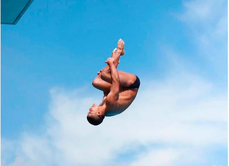 Felipe Uribe realizó una excelente presentación en Canadá, que le valió el bronce. FOTO FECNA