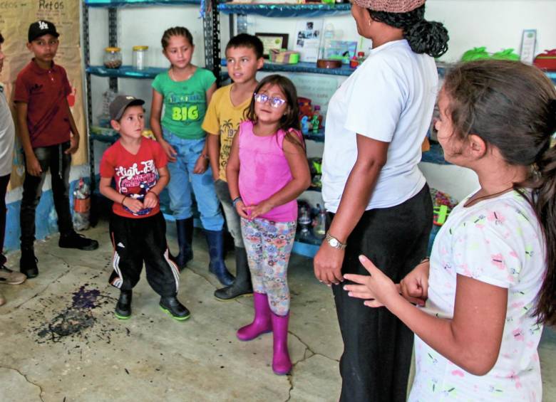 La escuela de La Aguada, con su modelo pedagógico innovador, es una de las estaciones de la ruta. FOTO: Julio Cesar Herrera