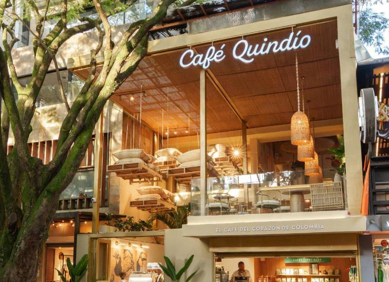 Café Quindío en Medellín.