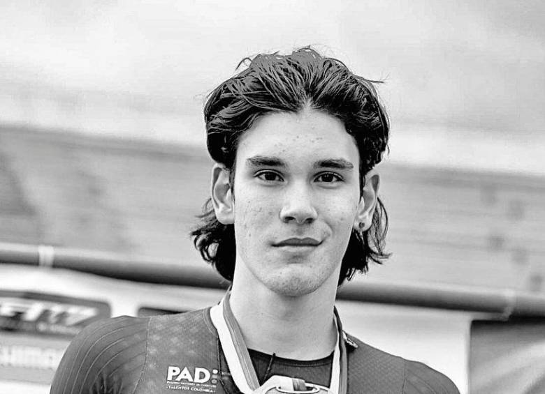 Jerónimo Jaramillo vivía su primer año como deportista de la categoría juvenil. FOTO: @LaRuedaColombia