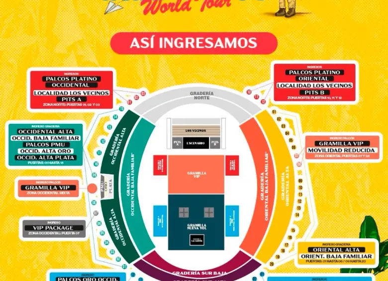 Sorpresas y recomendaciones: todo lo que tiene que saber sobre los conciertos de Bad Bunny en Medellín