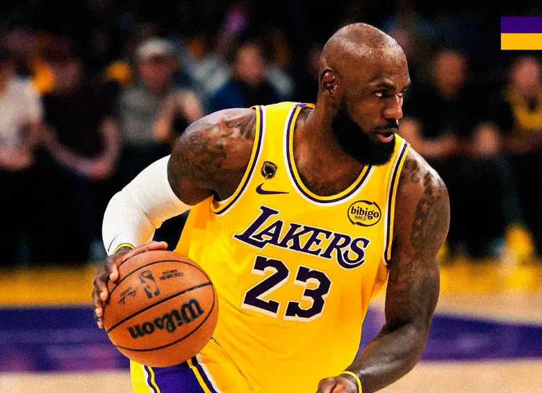 LeBron James lideró a los Lakers al 3-0 parcial ante Houston. Ningún equipo en la historia de la NBA ha superado un 3-0 en contra. FOTO: X LAKERS