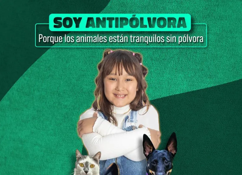 El Área Metropolitana intensificó su campaña educativa “Soy Antipólvora”, con el propósito de reducir los riesgos que genera el uso de pólvora en el departamento. FOTO: Cortesía Área Metropolitana