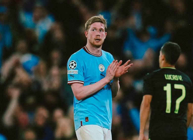 Kevin de Bruyne es el capitán del Manchester City de Inglaterra. Llegó al cuadro de la ciudad industrial inglesa en la temporada 2015-16. FOTO: Tomada de X (antes Twitter) @KevinDeBruyne
