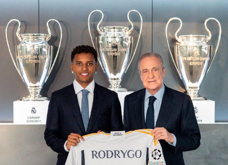 Rodrygo ha conseguido 8 títulos con Real Madrid, entre ellos una Champions, un Mundial de Clubes y dos ligas. FOTO X@Realmadrid