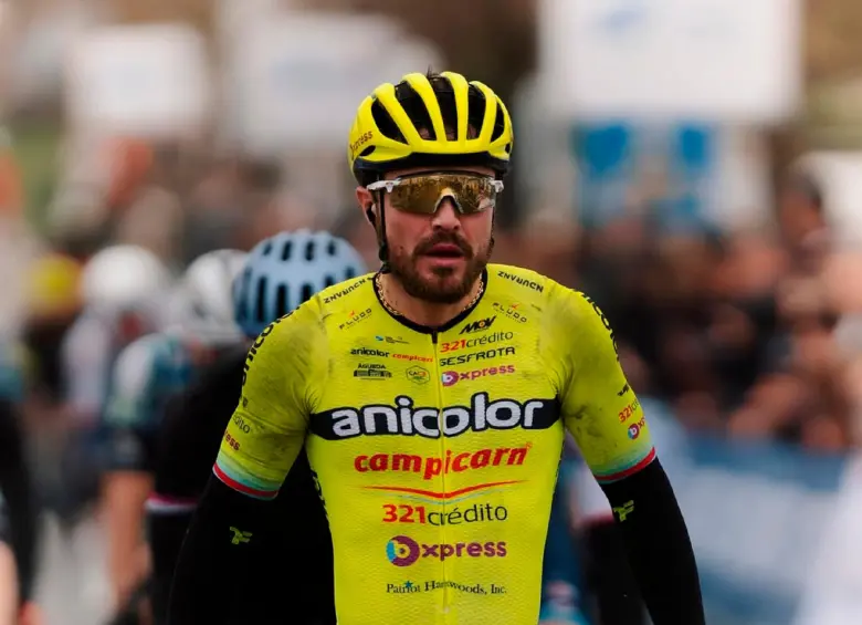 Santiago Mesa compite en el ciclismo de Europa desde 2018. FOTO INSTAGRAM MESA