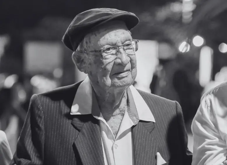 José María Acevedo, fundador de Haceb, falleció a los 106 años de edad. FOTO: Manuel Saldarriaga / EL COLOMBIANO