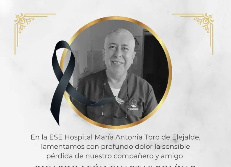 Asesinaron al radiólogo del hospital de Frontino, Antioquia: agresor había intimidado con cuchillo al personal médico