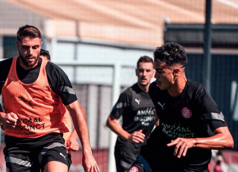 El futbolista brasileño fue campeón de la Copa Libertadores con 2019 con el Flamengo. FOTO: TOMADA DEL TWITTER DE @GironaFC