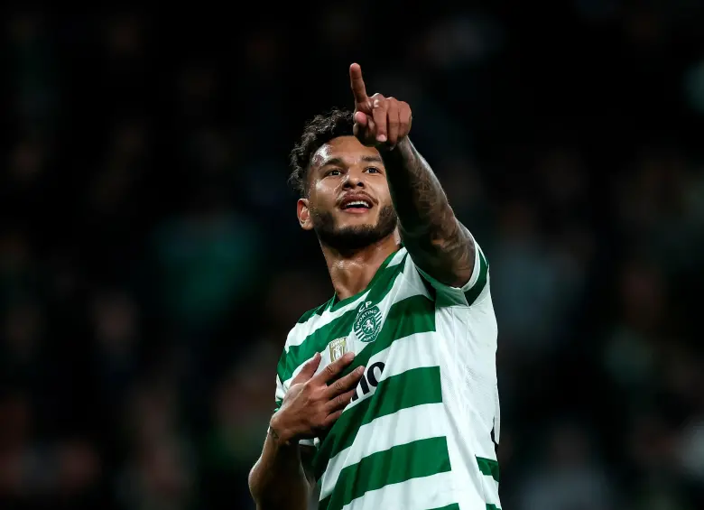 Luis Suárez fue elegido el mejor jugador del mes de febrero en la liga portuguesa. FOTO @SportingCP 