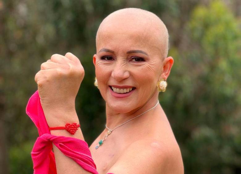 Flor Marina Gómez superó en menos de un año el cáncer de mama. Es una inspiración para las mujeres que viven con este diagnóstico. FOTO: REDES SOCIALES