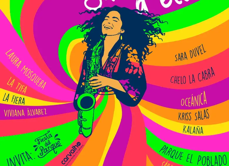 El evento programado para este sábado 13 de diciembre en el Parque del Poblado será gratuito. FOTO: Cortesía