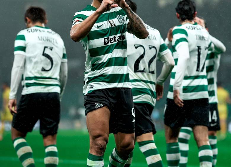 Luis Suárez atraviesa un momento brillante en Europa. FOTO @SportingCP