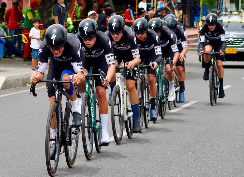 El Team Medellín ha sido el mejor equipo de ciclismo de Colombia en los últimos seis años. FOTO CORTESÍA DIEGO GIRALDO-TEAM MEDELLÍN