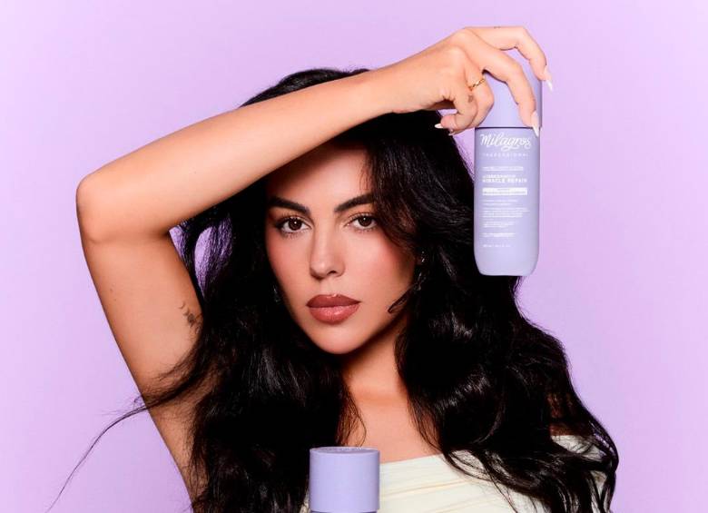 Milagros, la marca de cuidado capilar colombiana logró conquistar a Georgina Rodríguez