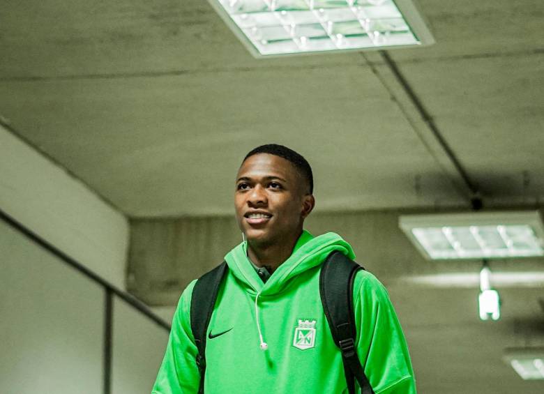 Alexandro Licona, el último debutante de Nacional, que está feliz porque por fin pudo llegar al profesionalismo. FOTO Atlético Nacional