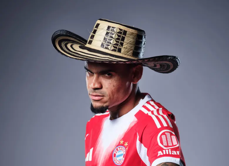 Esta fue la imagen que compartió el Bayern junto al video para celebrar el primer año de Luis Díaz en el club. FOTO @FCBayernES