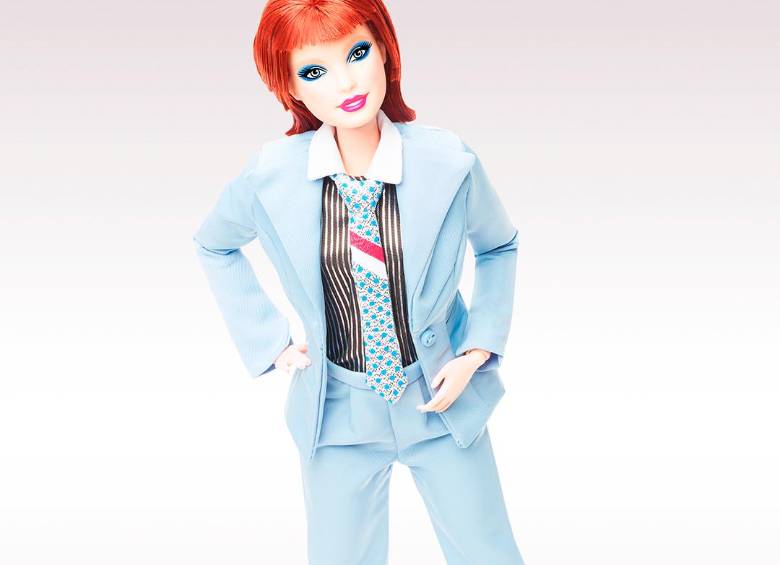 Esta es la segunda muñeca inspirada en la trayectoria artística de David Bowie. Foto: @Barbie