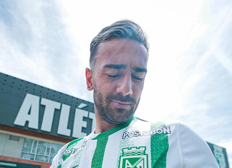 Facundo Batista fue presentado por Atlético Nacional. Su cuota goleadora es la esperanza en Liga y Copa Libertadores. FOTO CORTESÍA ATLÉTICO NACIONAL