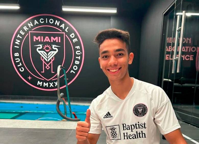 Un futbolista colombiano se entrena en el Inter Miami con Messi, ¿de quién se trata?
