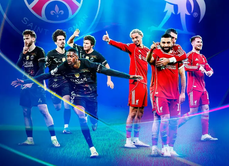 PSG ante Liverpool, uno de los duelos del los cuartos de final de la Champions. FOTO @ChampionsLeague