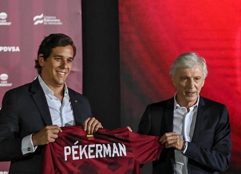 Pekerman había llegado a Venezuela en noviembre de 2021. FOTO ARCHIVO AFP