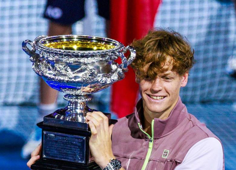 En su camino al título, Jannik Sinner venció a Daniil Medvedev y a Novak Djokovic, ambos mejor posicionados en el ranking. FOTO @janniksin