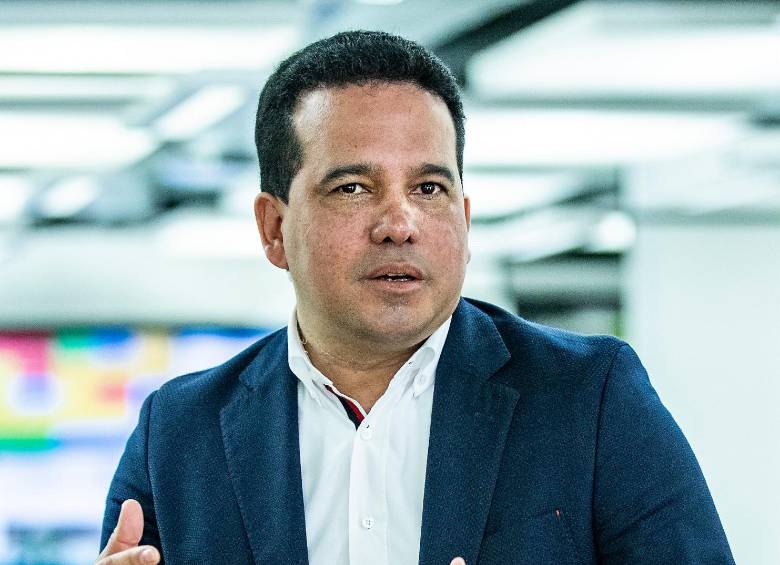 Carlos Andrés Trujillo dialogó con EL COLOMBIANO sobre su llegada a la presidencia del Partido Conservador. FOTO Jaime Pérez