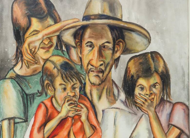 Obra Paternidad, de Débora Arango. Foto cortesía Mamm. Foto: Cortesía Mamm