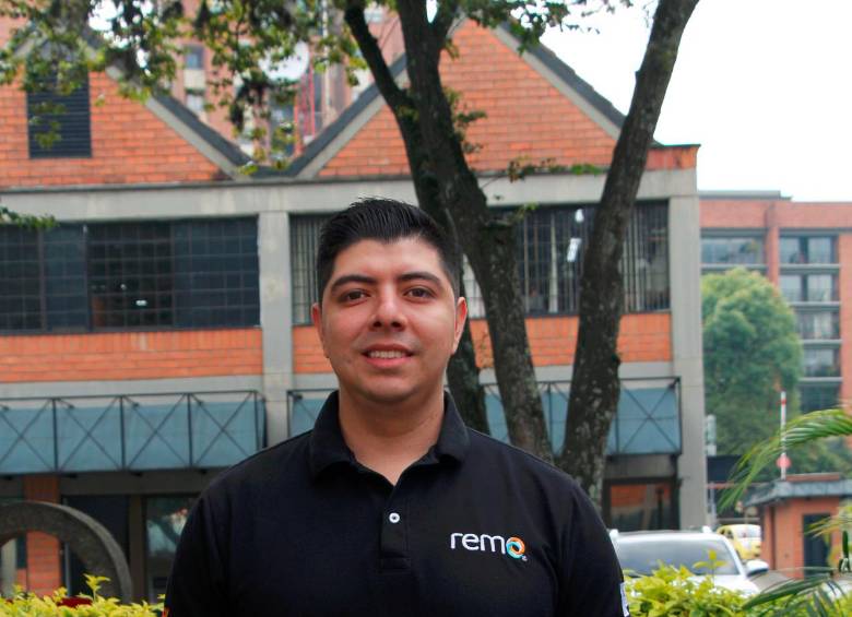Juan Pablo Restrepo Montoya, coordinador comercial de Remo Group. FOTO: CORTESÍA
