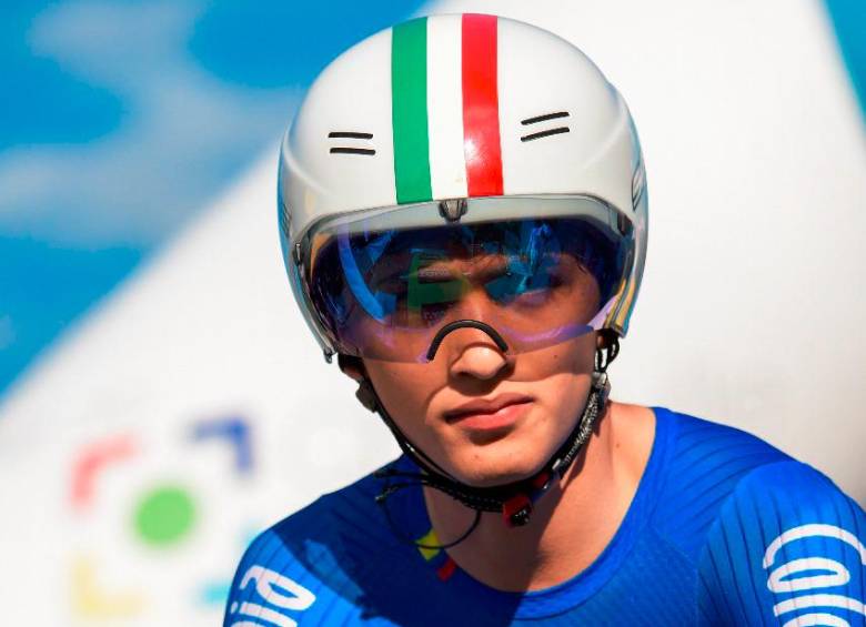 Santiago Umba, otra de las revelaciones del ciclismo colombiano. FOTO GETTY