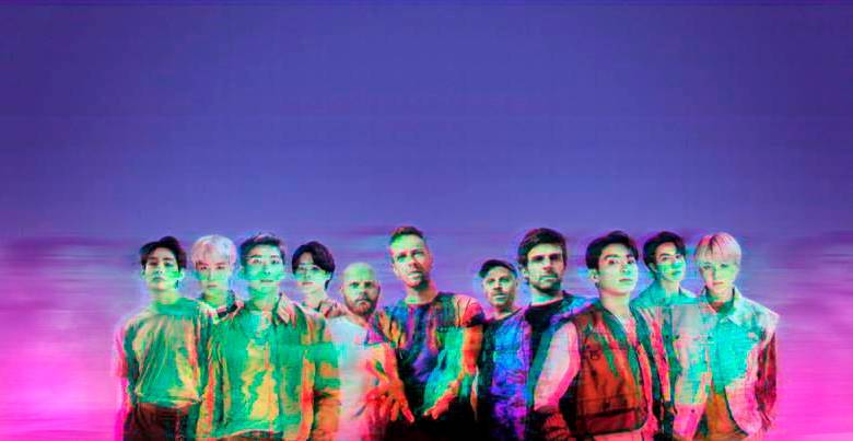 Esta es la imagen promocional del sencillo My Universe. FOTO Tomada de Twitter