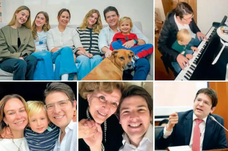 Imágenes familiares de los Uribe Tarazona. Fotos: Instagram María Claudia Tarazona