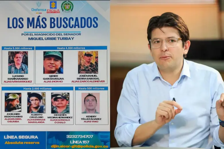 Iván Márquez, implicado en magnicidio de Miguel Uribe. Foto: Colprensa y El Colombiano