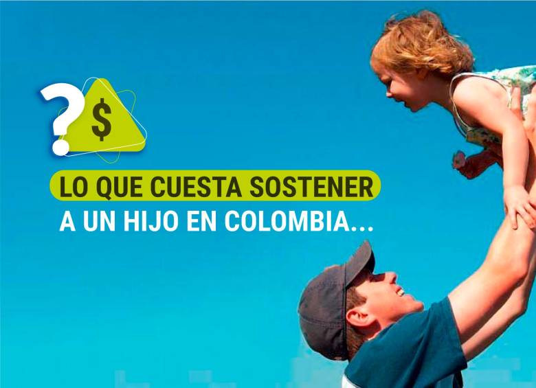 Estudio de Universidad EAN revela cuánto cuesta en Colombia la manutención de un hijo. Foto: Archivo El Colombiano. 